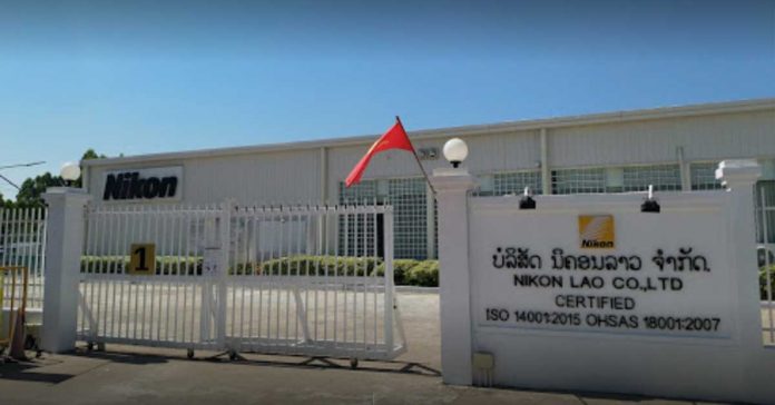 Nikon factory in Savannakhet, laos