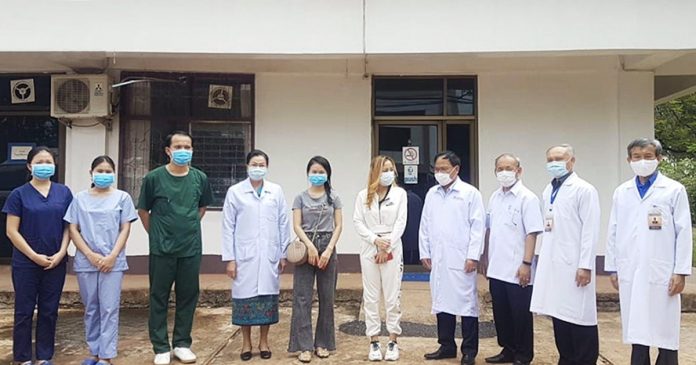 Two more Covid-19 patients leave hospital in Laos