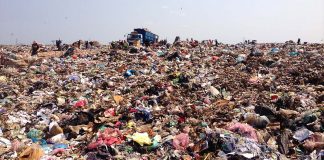 Waste at a landfill in Vientiane (Photo: Small Steps Project)