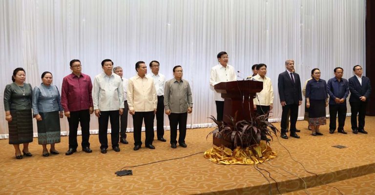 WHO Praises PM Thongloun Victory over Covid-19 (Photo: WHO)