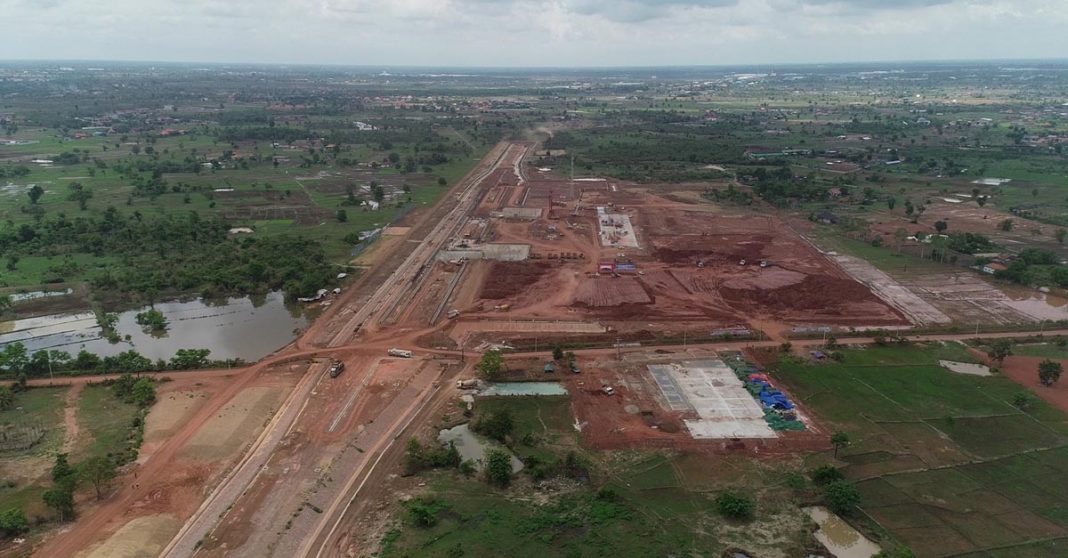 Construction Begins on Vientiane Station along Laos-China Railway