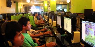 Internet Cafes in Vientiane Operating as Drug and Gambling Dens