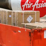Vaccines procured by UNICEF arrive at Wattay Airport. Photos: WFP Laos/Vilakhone Sipaseuth