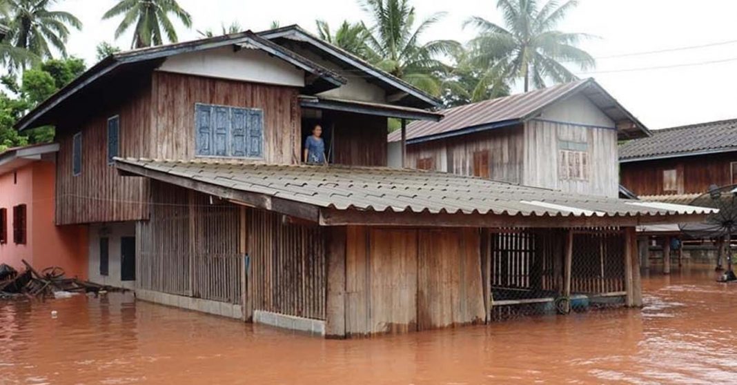 Floods in Xayaboury Province