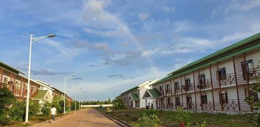 Inside a Lao quarantine center