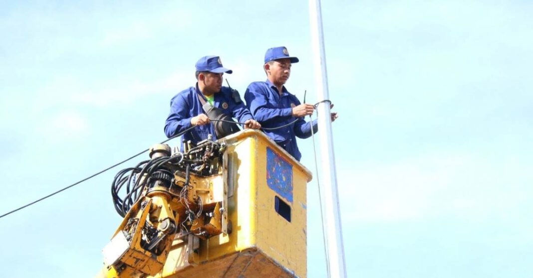 Street Lighting Being Upgrade Across Vientiane Capital