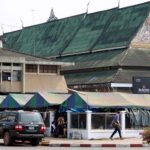 U-shaped Morning Market Building in Vientianelink thumbnail image template
