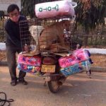 Villagers regularly exchange dogs for blankets with dog meat traders