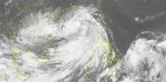 Tropical Storm Nangka to Hit Laos on Thursday