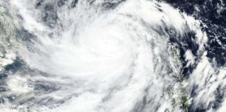 Typhoon Molave approaches Laos