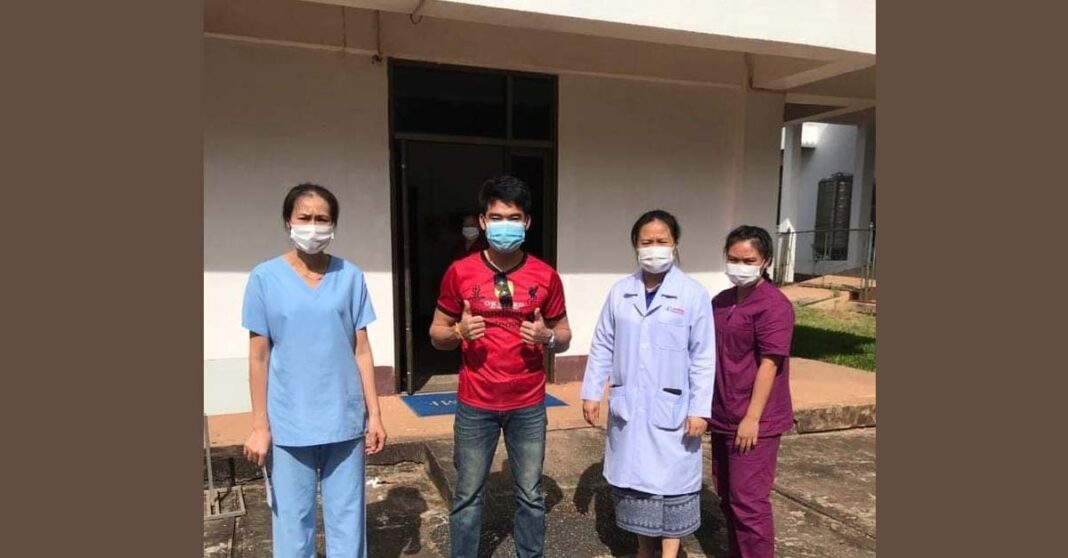 Another covid-19 patient discharged in Laos