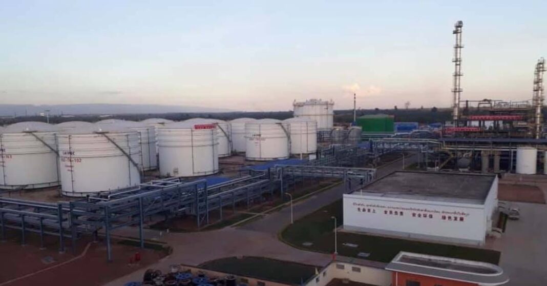 First oil refinery built in Laos