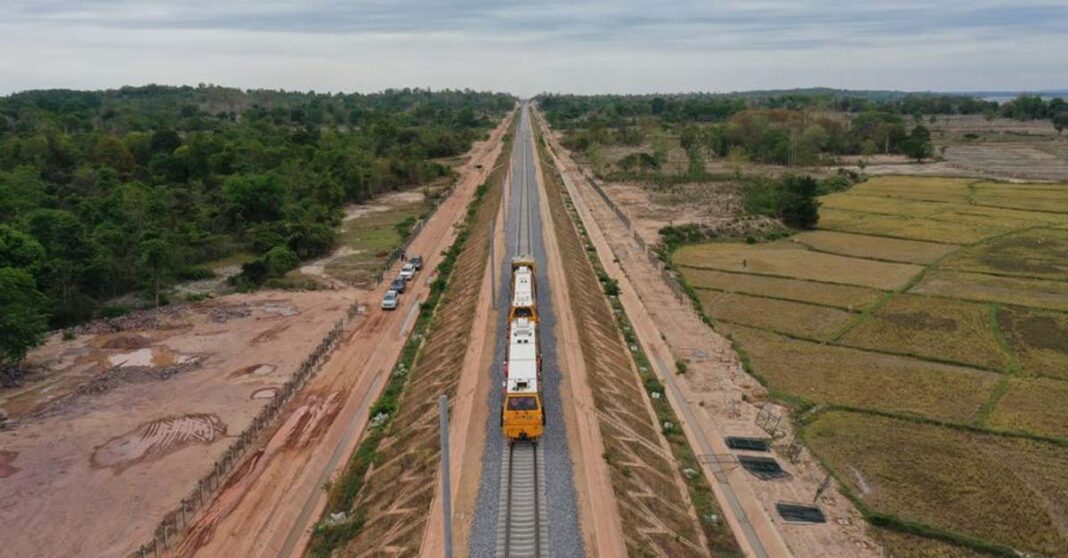 Laos-China Railway may be delayed (Photo: Xinhua)