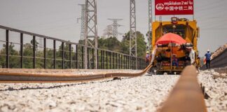 Railway Tracks on Laos-China Railway (Photo - Global Times)