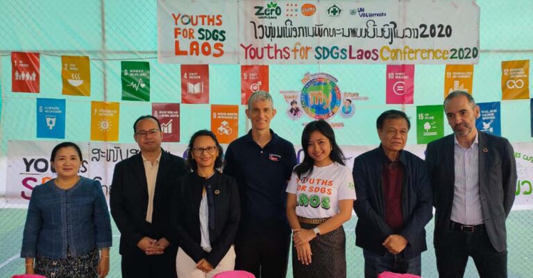 Partners at the Youth for SDG event