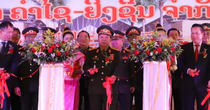 First industrial explosives factory opens in Laos (Photo Lao Pattana)