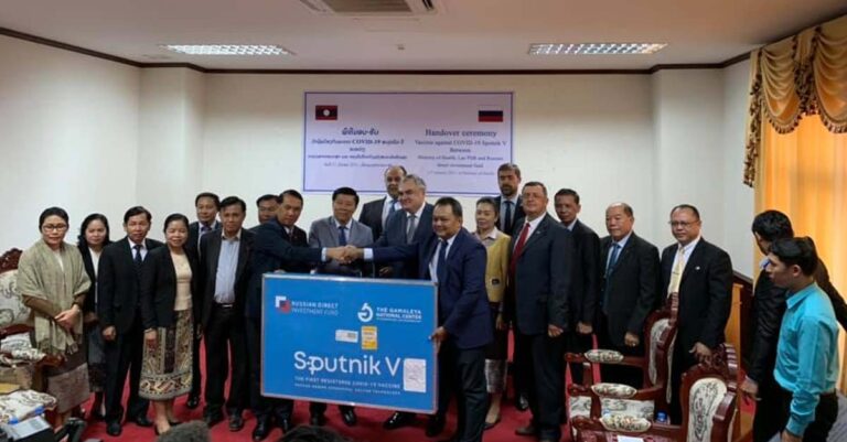 Russia provides shipment of Sputnik V vaccine to Laos