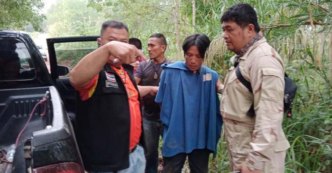 Lao man arrested for triple murder in Nong Khai