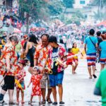 Revelers enjoy water play in Luang Prabang (Photo- Christian Hogue)link thumbnail image template