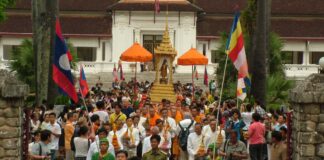 Schedule of Events for Boun Pi Mai Lao (Lao New Year) in Luang Prabang
