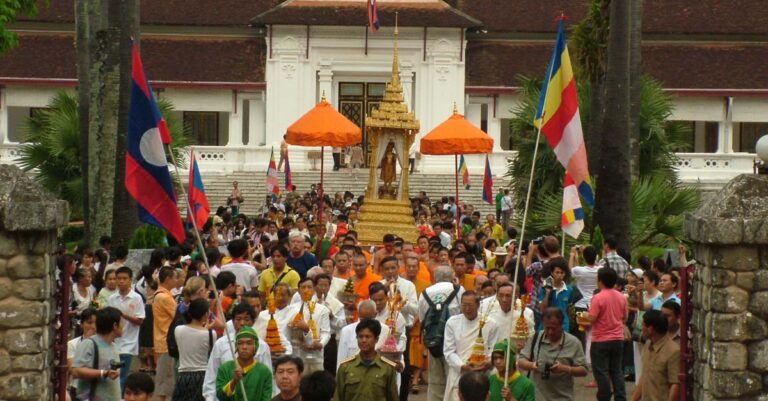 Schedule of Events for Boun Pi Mai Lao (Lao New Year) in Luang Prabang