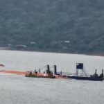 A ferry is sent to search for survivors