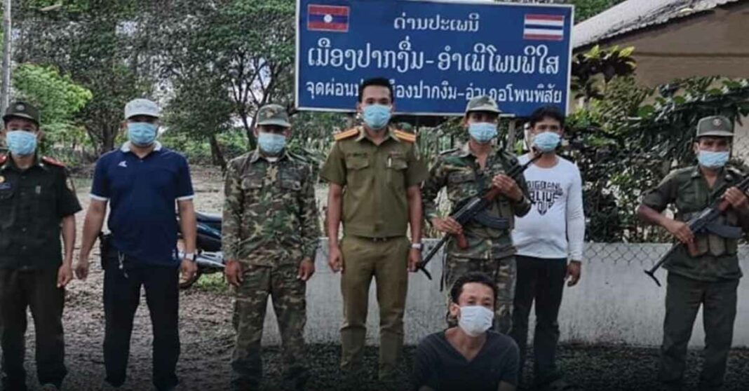 Pak Ngum Police Arrest Illegal Entrant from Thailand