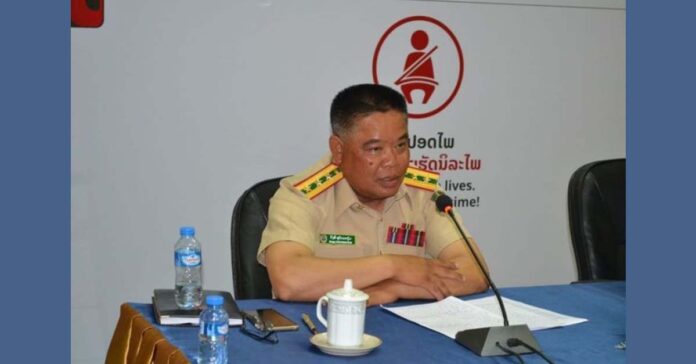Police to breath test motorists during Lao New Year