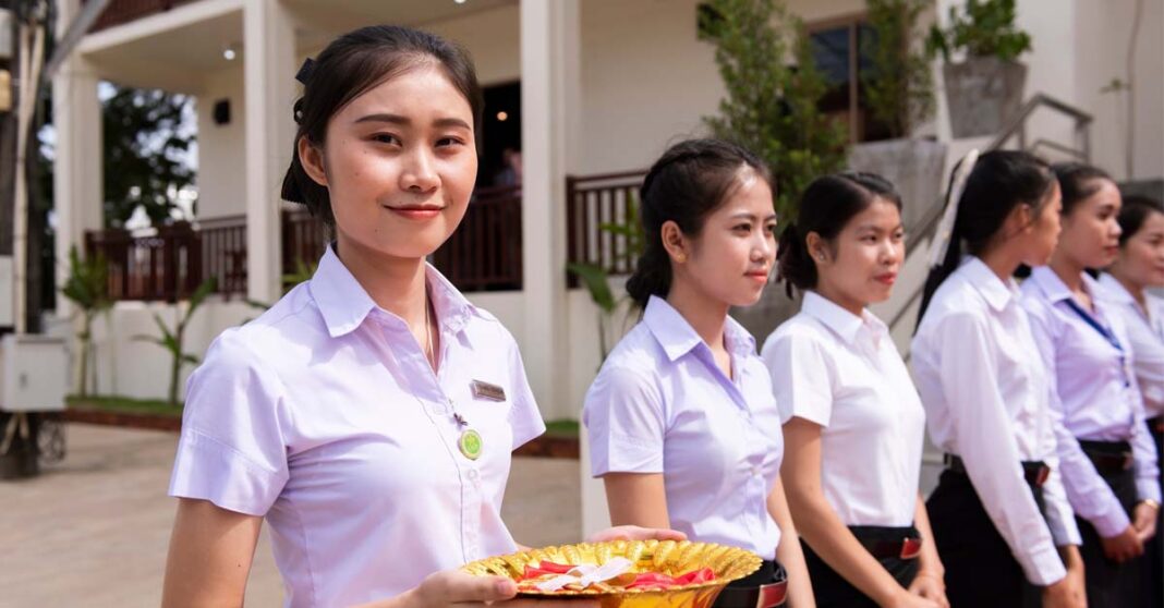 Students at The Academy eager to practice hospitality skills