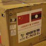 A shipment of Sinopharm vaccines from China