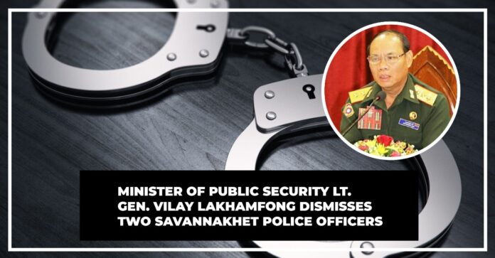 Minister of Public Security Dismisses Two Savannahet Police Officers