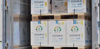 COVAX Pfizer Vaccines Arrive in Laos