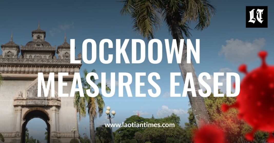 LOCKDOWN MEASURES EASED IN LAOS