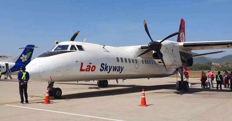 Local domestic airline Lao Skyway has announced it will resume certain flights from this Friday.