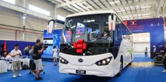 China provides Laos with 28 electric vehicles