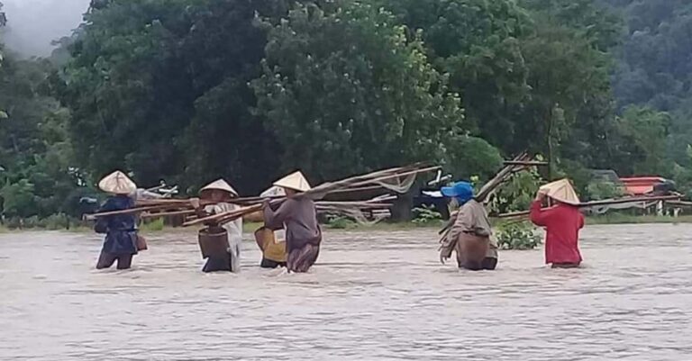 Floods in savannakhet