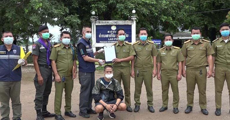 Paksan Authorities Deport Thai National After Illegal Entry into Laos