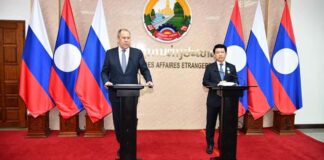 Russian Foreign Minister Meets Laos Foreign Minister