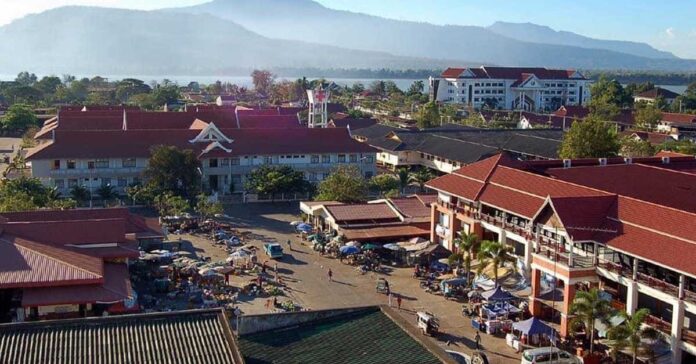 Pakse City Goes into Lockdown