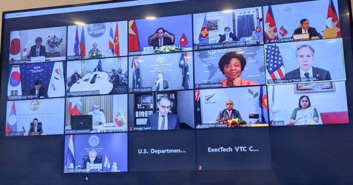 MRC Secretariat CEO Urges Deeper Engagement During Friends of the Mekong Ministerial Meeting