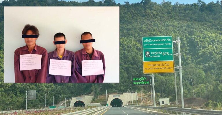 Three men arrested for expressway tunnel cable theft