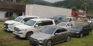 Vehicles imported illegally