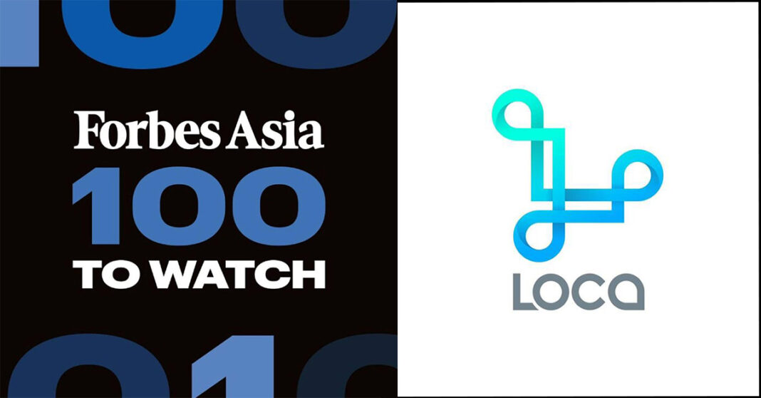 Forbes Forbes Asia 100 to Watch list includes LOCA Laos.