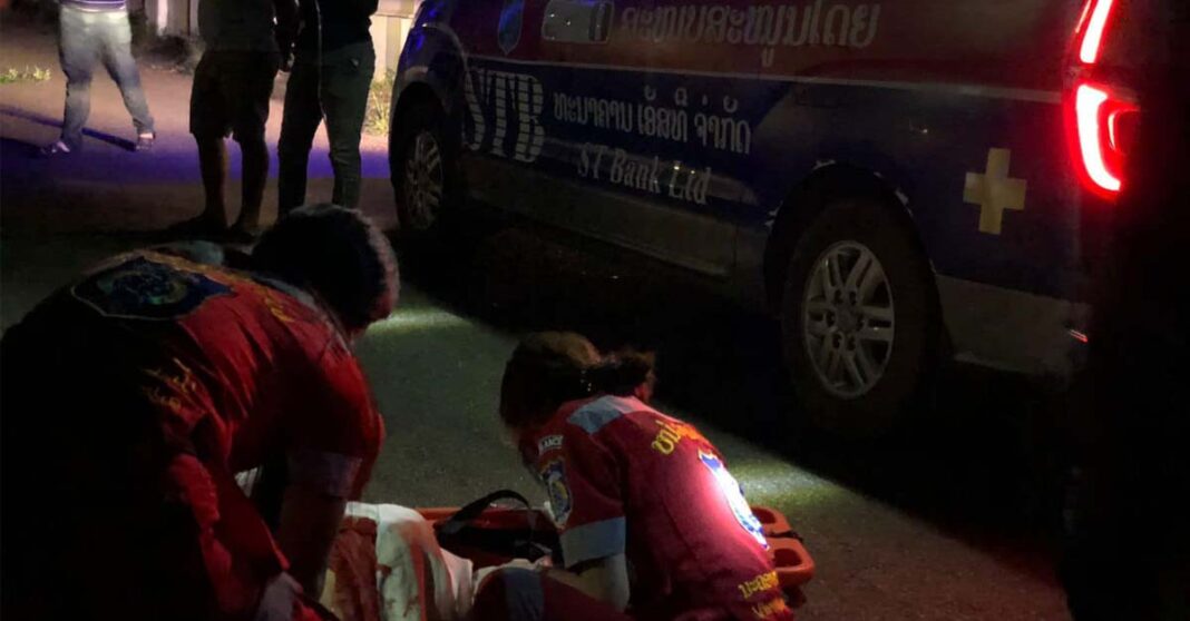 Chinese national shot in Vientiane Capital