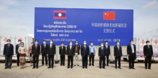 China donates another million Covid-19 vaccines to Laos