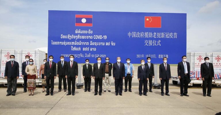 China donates another million Covid-19 vaccines to Laos