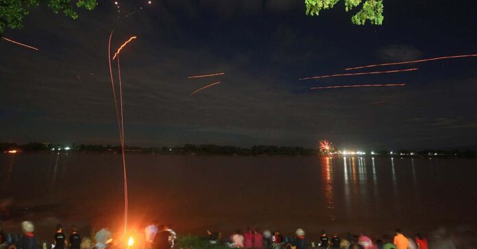 Mysterious Naga Fireballs in the Mekong River