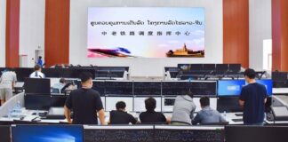 Railway Traffic Control Center Opens at Vientiane Station