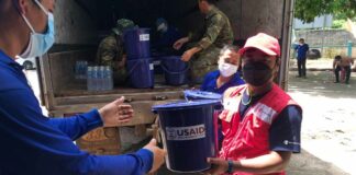 United States Provides Food and Hygiene Supplies to Returnees at Quarantine Centers in Khammouane and Savannakhet