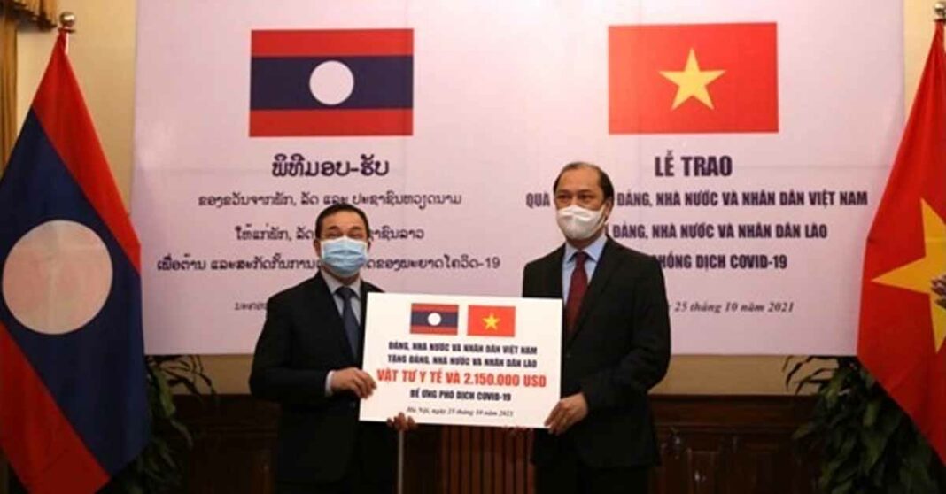 Vietnam provides assistance to Laos amid Covid-19 pandemic